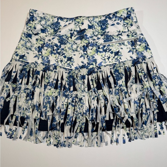 GG Blue Fringe Women’s Skort Size Small - Picture 3 of 3